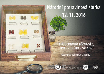 Oblastní charita Ostrov - Národní potravinová sbírka již podruhé v Tescu v Ostrově 